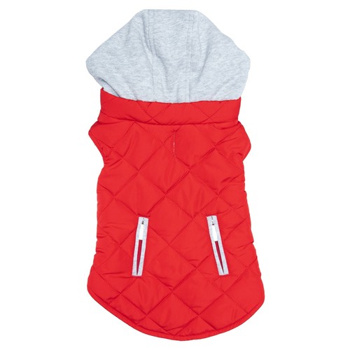 Felpa cane rossa con - , cappuccio