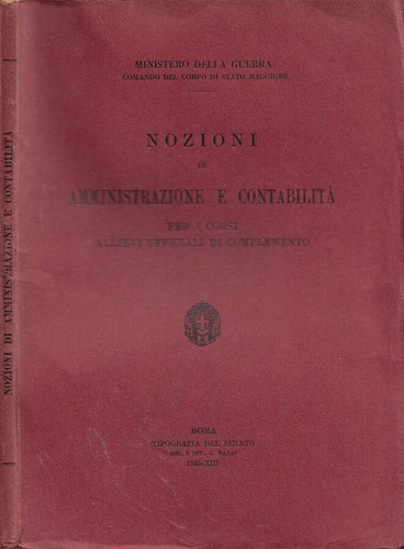 Nozioni amministrazione - , e