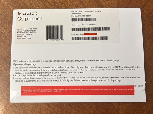 Microsoft windows - windows, 7