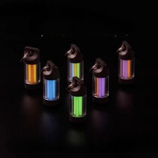 Ciondolo tubolare luminoso