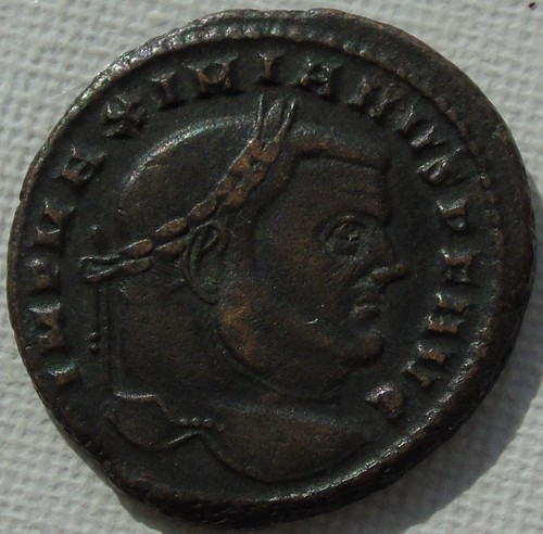 Maximianus bronze follis - ae, /
