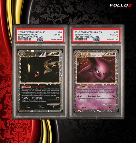 Coppia carte pokemon - coppia, umbreon