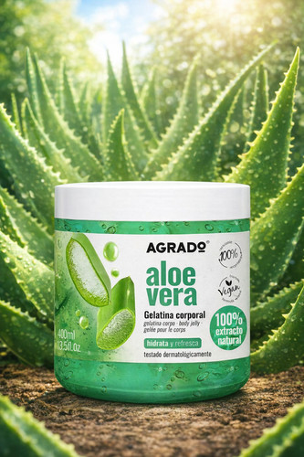Agrado aloe vera - aloe, 400