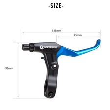 Leva Freno Alluminio Lega