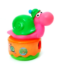 MORDILLO 2000s Franco Panini italy temperino Lumaca delizioso in gomma