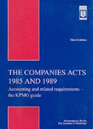 The companies acts 1985 and - acts,