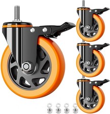 YUPEZOP  Ruote girevoli X4 da