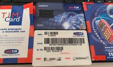 Tim Card GSM da collezione Primi anni 2000 usato no sim