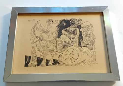 Pablo picasso stampa - picasso, 347