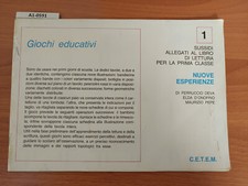 Giochi educativi - Sussidi allegati al libro di prima classe