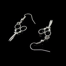 2X mini orecchini bigiotteria FORBICI forbici parrucchiere barbiere idea regalo