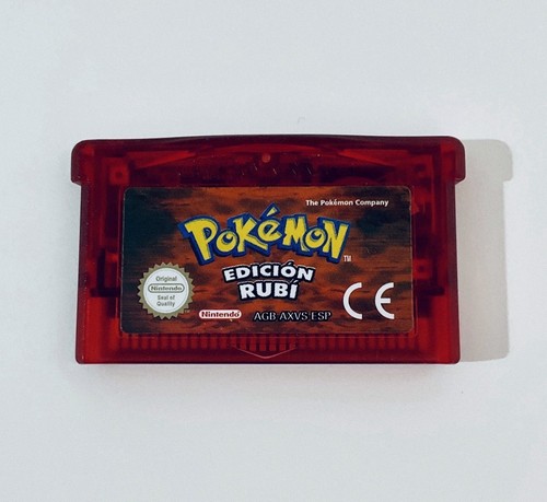 Pokemon rubi gba 100 - rubi,