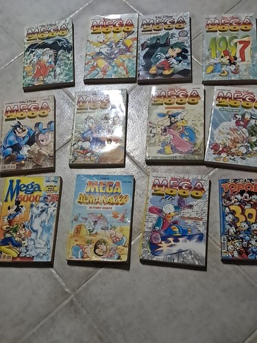 Lotto fumetti disney mega - disney,