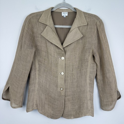 Blazer lino vintage armani - lino,