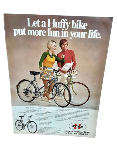 Pubblicità stampa huffy bike - pubblicità,