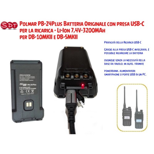 24plus batteria originale - pb-24plus,