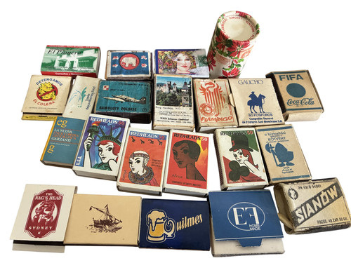 Scatole fiammiferi vintage - , da