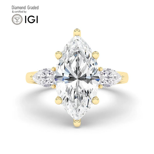 Anello trilogy diamante - trilogy,