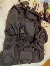 Zaino grande da moto nero 