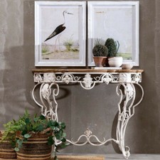 CONSOLLE SHABBY IN FERRO