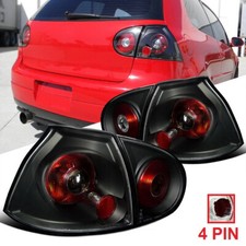 Fari Design Nero Fanali Posteriori Tuning Golf 5 2006 2007 2008 (attacco 4 PIN)