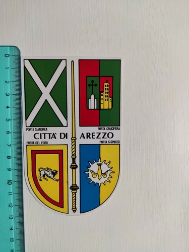 Adesivo citta arezzo - citta,