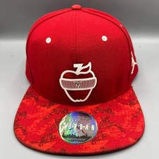 Cappello Air Jordan Uomo Rosso Carmelo Anthony Jumpman Berretto Schiena a Scatto