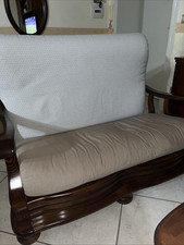 divano in legno 2 posti in legno massello, prezzo trattabile
