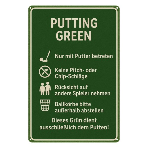 Targa latta putting green - in,