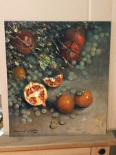 ENRICO APRILE DIPINTO OLIO SU