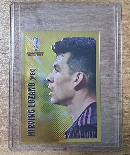 Adesivo hirving lozano gold - adesivo,