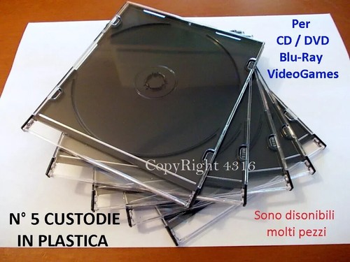 Custodie rigide slim 5 - n°, pz