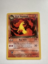 Dark Rapidash 1st edition Team