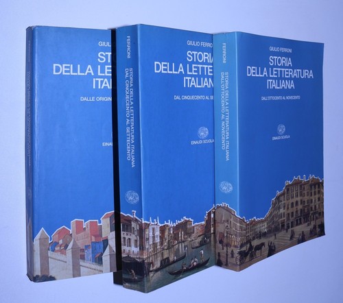 Giulio ferroni storia della - -,