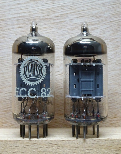 Coppia valvo ecc82 - ecc82, |