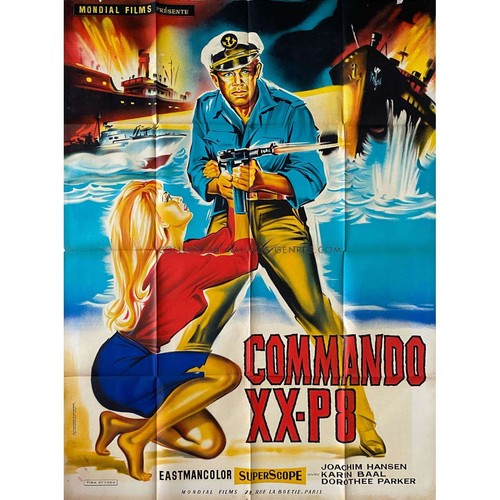Poster film francese commando - poster,
