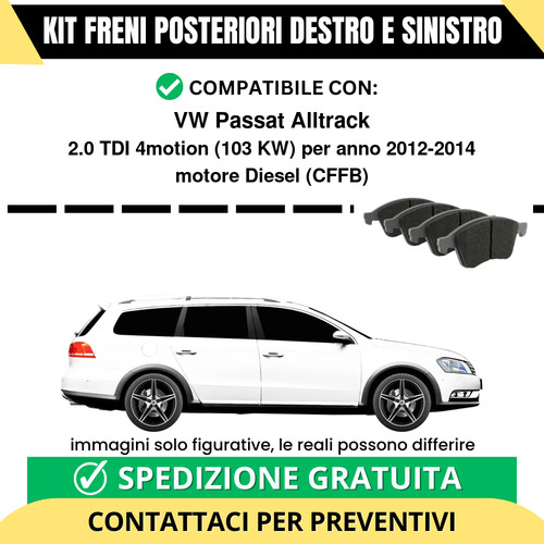 Pastiglie freno posteriori - freno,