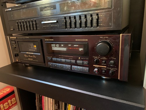 Pioneer cassette deck - cassette,