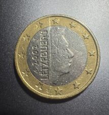 1 Euro Münze Letzebuerg 2002