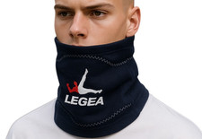 Legea Sciarpa scaldacollo uomo in di pile invernale sci moto sport da nero blu