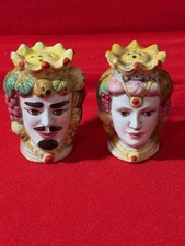 Caltagirone Sicilian Moor Pair