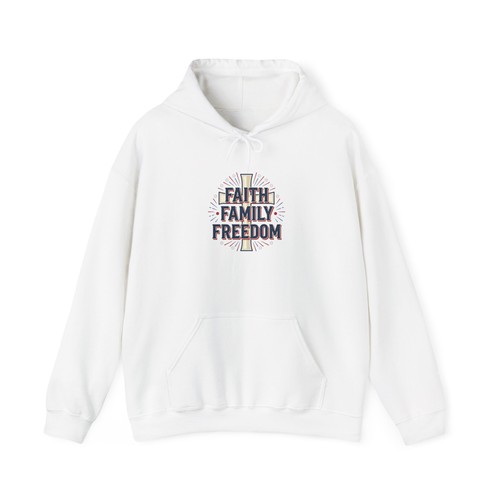 Felpa con cappuccio faith - con,