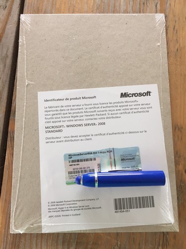Rok windows server 2008 - hp,