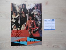 Roger Taylor "Queen" autografo