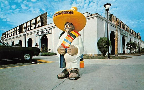 Postcard coffee casa - postcard,