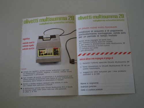 Advertising pubblicità 1973 - advertising,