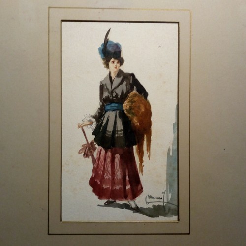 Acquarello mano epoca - acquarello, d’epoca