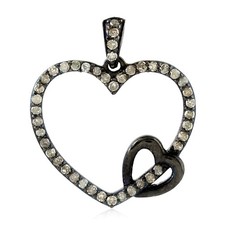 Ciondolo doppio cuore in