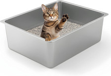 Lettiera per Gatti in Acciaio