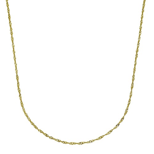 Collier 585 oro 45 cm - f,